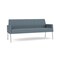 Lesro Mystic Lounge Reception Sofa, Silver, RF Serene Upholstery ML1601 - alternate 1